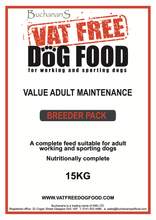 Load image into Gallery viewer, VALUE MAINTENANCE ADULT WORKING DOG 15KG
